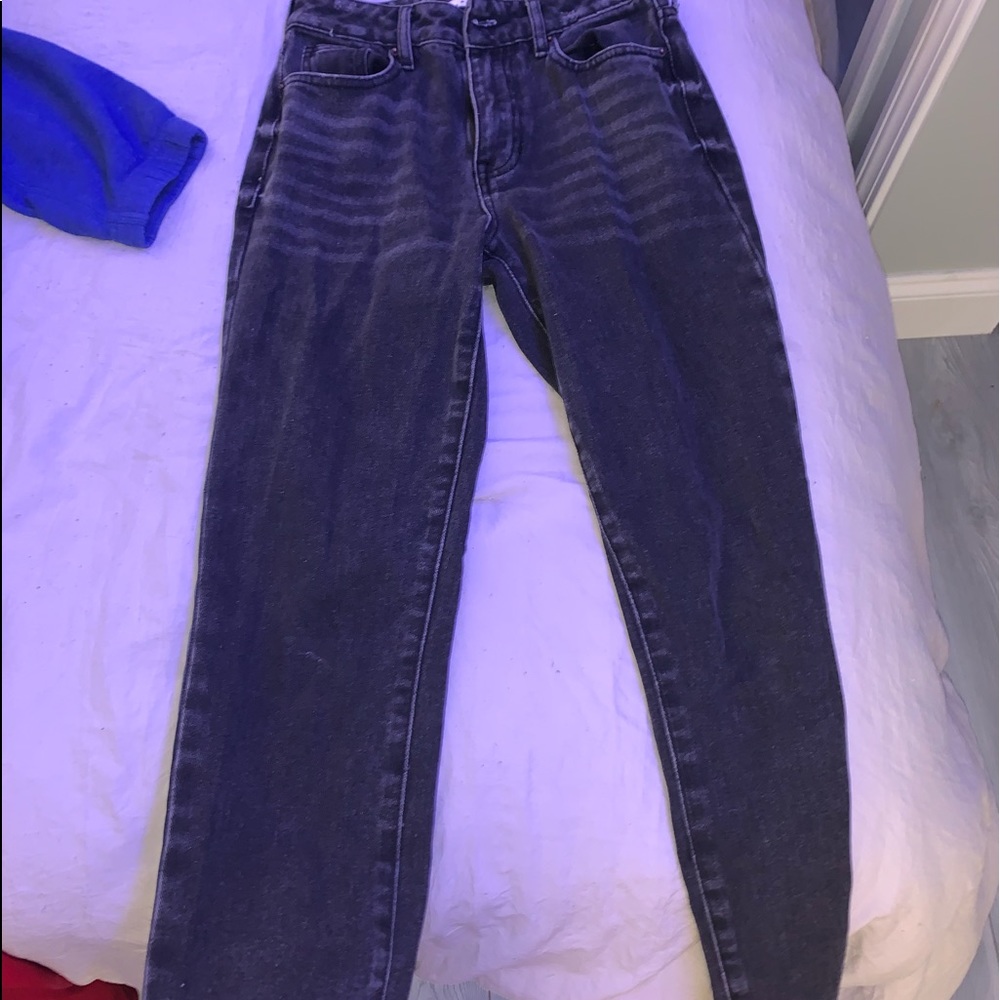 Black pacsun mom jeans